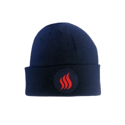 The Glowing Red Flame on Fire Hot Beanie