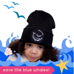 Whitney And Baby Winston Whale Beanie