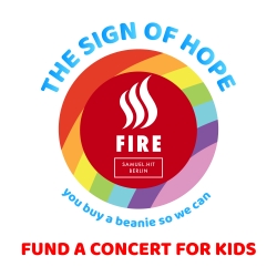 Fire Full Logo Beanie