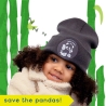Baby Percy Waving Panda Beanie