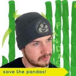 Pete The Baby Panda Beanie (Yellow)